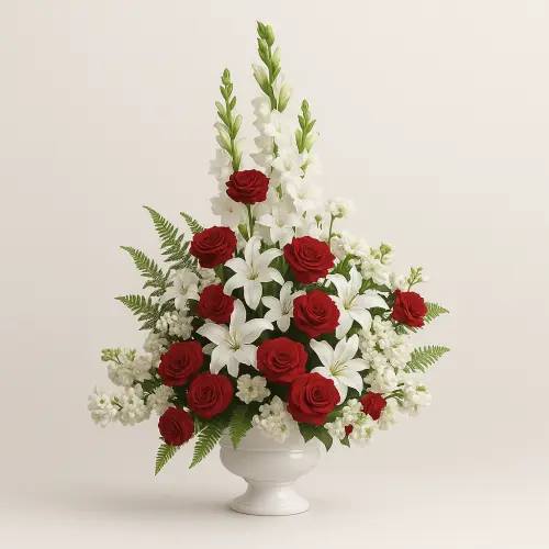 Bunga Meja di Gereja Gke Sion Palangkaraya