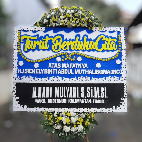 Karangan Bunga Duka Cita gereja gke sion palangkaraya